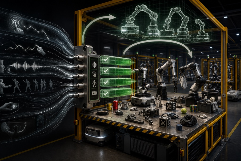 Enigma's 100-Robot Launch Turns the Demo Into a Data Engine visual